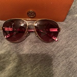 Tory Burch Aviator Sunglasses